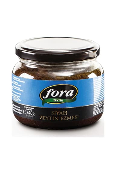 Fora Siyah Zeytin Ezme 340 G Cam