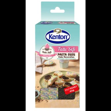 Kenton Top Granül Renkli Dekor Şekeri 40 g