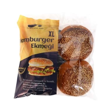 Hamurdan XL Hamburger Ekmeği 4x110 gr