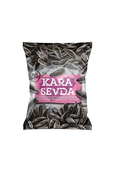 Kara Sevda Tuzsuz Siyah Ayçekirdeği 125G