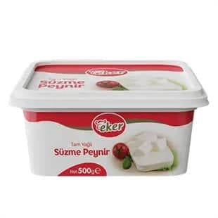 Eker Süzme Peynir 500g Tam Yağlı Beyaz Peynir