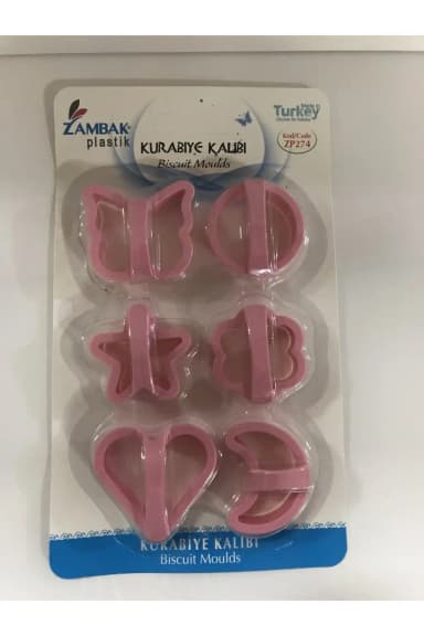 Zambak Kurabiye Kalıbı Zp-274 (koli-48 Li)