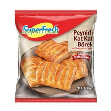 SüperFresh Peynirli Kat Kat Börek 400g