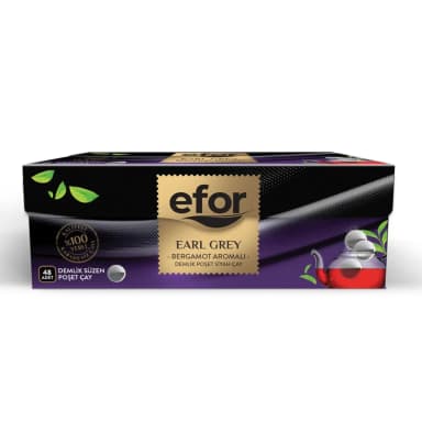 EFOR CAY EARL GREY 48LI DEMLIK POSET