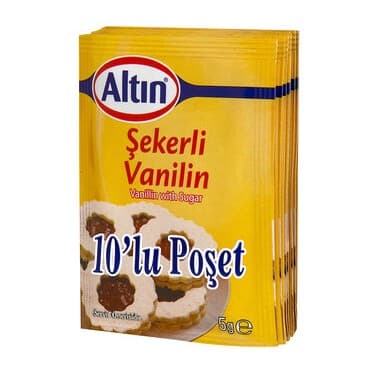Altın Şekerli Vanilin 10lu