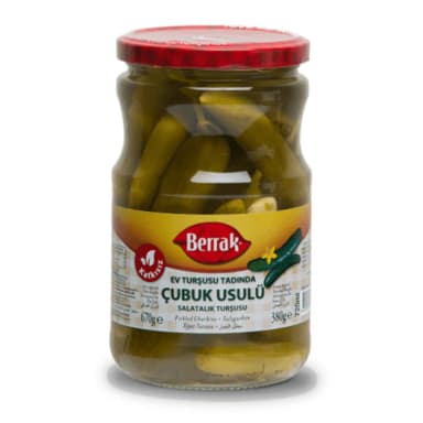 BERRAK CUBUK USULU SALATALIK TURSUSU 370 ML