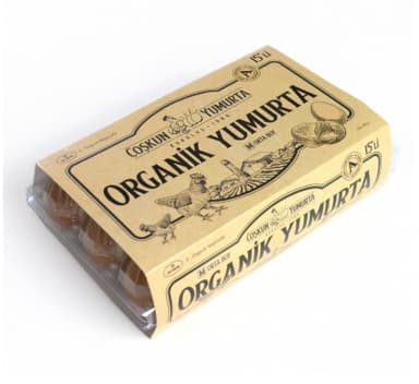 Coşkun Organik Yumurta Medium 15li