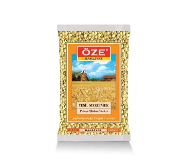 Öze Yeşil Mercimek 1000 Gr