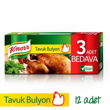 Knorr Tavuk Bulyon 12'li