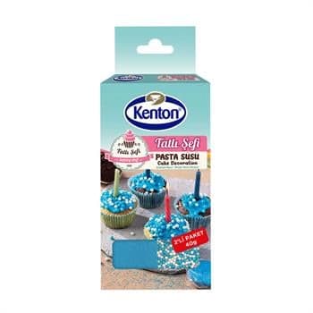 KENTON PASTA SÜSÜ 40GR 2Lİ MAVİ