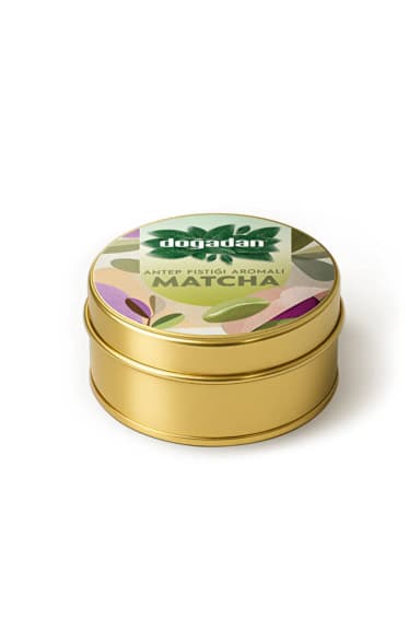 Doğadan Antep Fıstığı Aromalı Matcha Yeşil Çay Tozu 25 g