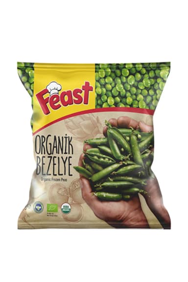 Feast Sebze Organik Bezelye 450 Gr