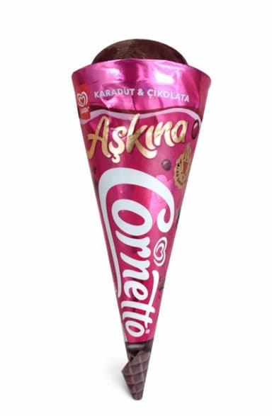 Algida Cornetto Aşkına Karadut & Çikolata 150 ml