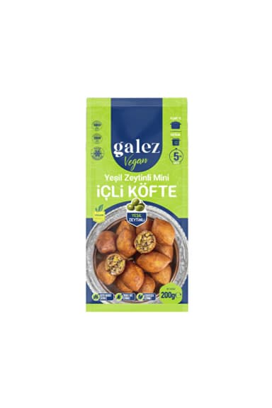 Galez Yeşil Zeytinli Mini İçli Köfte 200 G