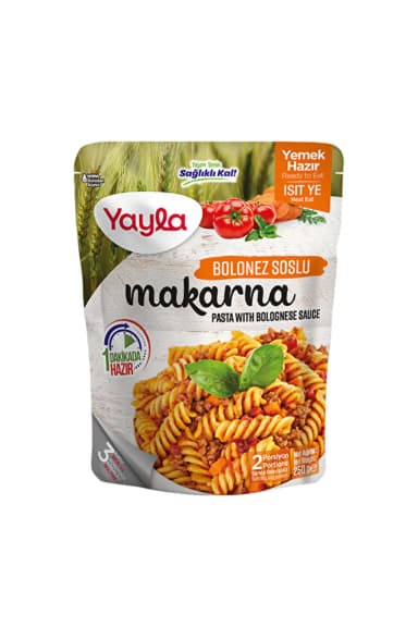 Yayla Bolonez Soslu Makarna 250 g