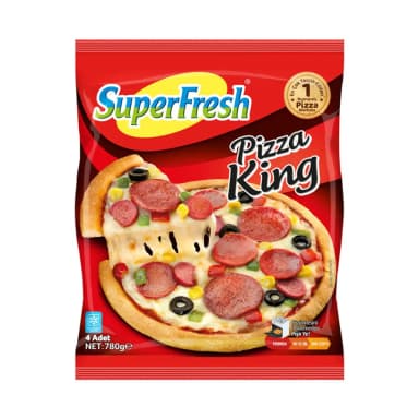 Süperfresh Pizza King 4lü 780 gr
