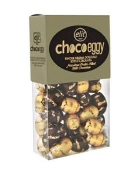 Elit Çikolata Chocoeggy Fındık Krema Dolgulu Sütlü Çikolata 225g