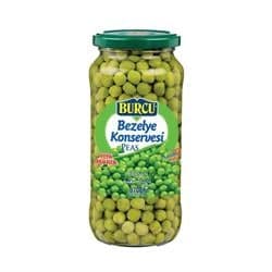 Burcu Bezelye Konservesi Cam 570 gr