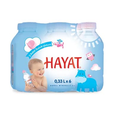 Hayat Bebek Su 330 ml 6'lı