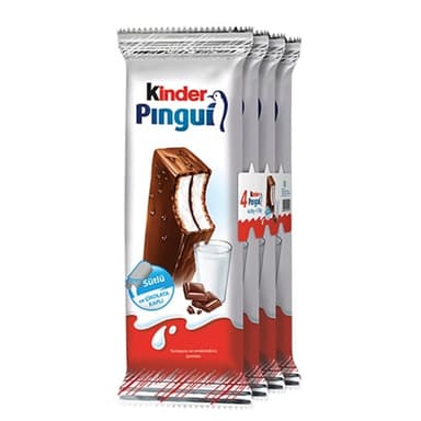 Kinder Pingui Sütlü Çikolalı 4'lü 30 gr