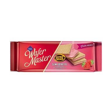Çizmeci Time Wafer Master Gofret Çilek Kremalı 128 gr