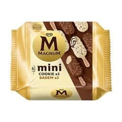 Algida Magnum Mini Cookia - Badem 6 lı 338 ML