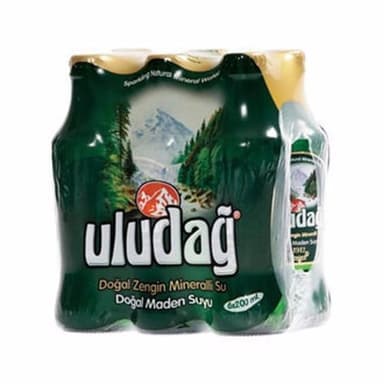 Uludağ Zengin Mineralli Maden Suyu 200 ml 6'lı