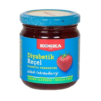 KOSKA DIABET.ÇİLEK RECELİ 240GR