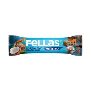 Fellas Meyve Bar Chia Hindistan Cevizi 40gr