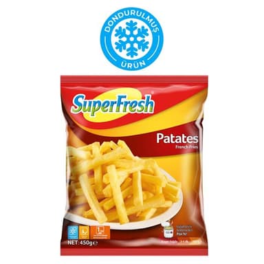 Superfresh Patates 450 gr
