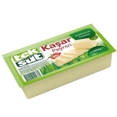 Teksüt Kaşar Peyniri 600 Gr