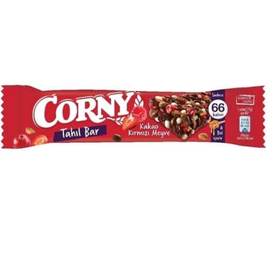 Corny Bar Kakao Kırmızı Meyve Tahıl 17gr