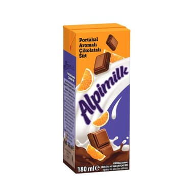 ALPIMILK ÇIKOLATALI SUT PORTAKAL 180ML