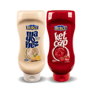 Burcu Ketçap 650 Gr + Mayonez 550 Gr