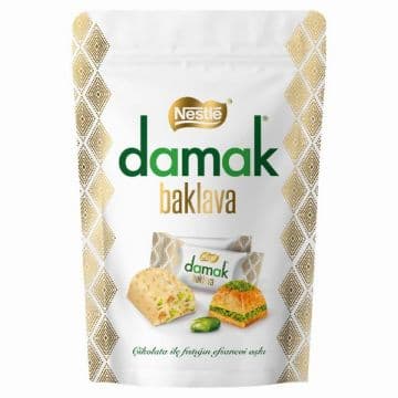 Nestle Damak Antep Fıstıklı ve Baklavalı Beyaz Çikolata 126 g
