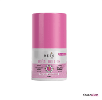 Bee'o Apicare Doğal Roll On Kadın 50 ml