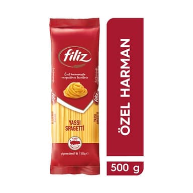 FILIZ MAKARNA 500gr YASSI SPAGETTI