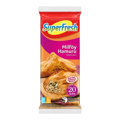 SuperFresh Milföy Hamuru 1 kg