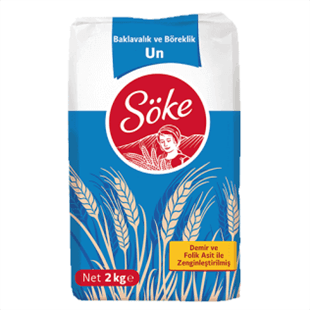 Söke Baklavalık Böreklik Un 2 Kg