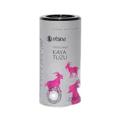 EFSINA 250gr IYOTLU INCE KAYA TUZU SIlIndIr