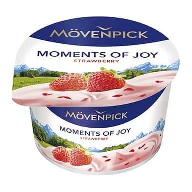 Mövenpick Çilekli Fermente Süt Ürünü 100 gr