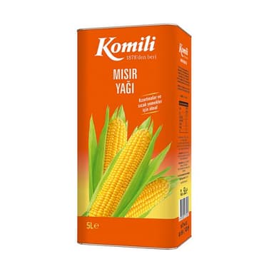 Komili Mısırözü Yağı Teneke 5 lt