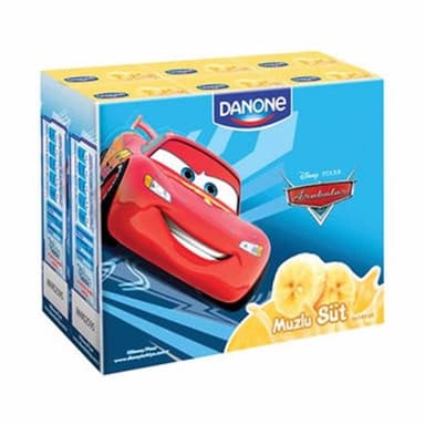 Danone Muzlu Süt 6'lı 180 ml