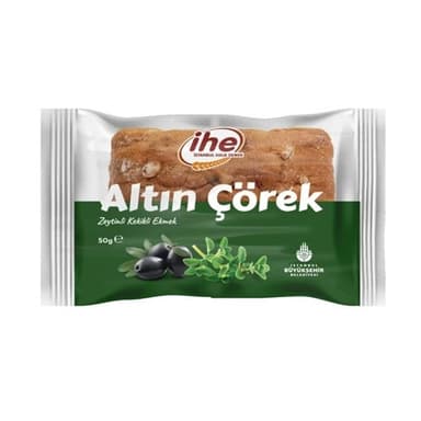 IHE Altın Çörek Zeytinli Kekikli Ekmek 50 gr