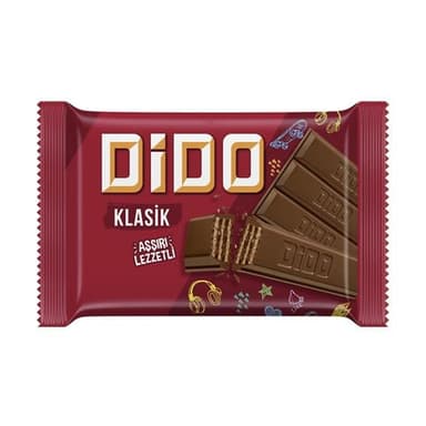 Ülker Dido Kare Çik.Gofret 55,5 Gr