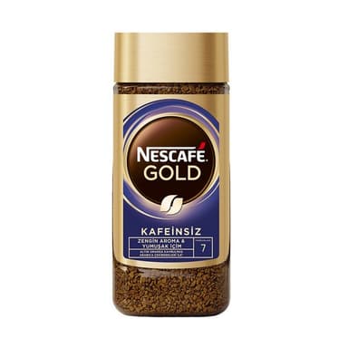 NESCAFE GOLD KAFEİNSİZ 100 GR.