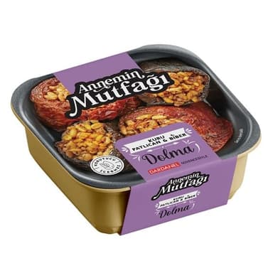 Kuru patlıcan ve biber dolma