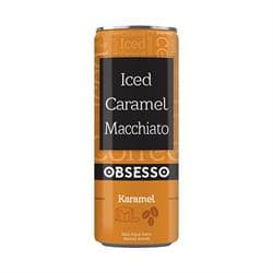 Obsesso Sütlü Soğuk Kahve Karamel Teneke 250 ml
