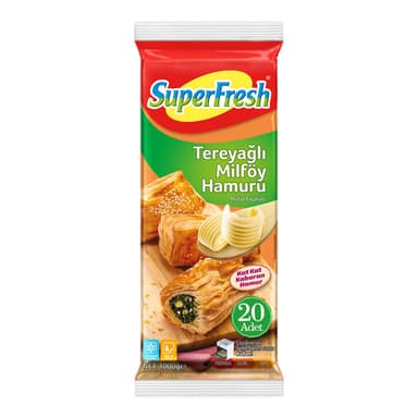 SuperFresh Milföy Tereyağlı 1 kg
