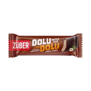 Züber Fındık Ezmesi Dolgulu Meyve Bar